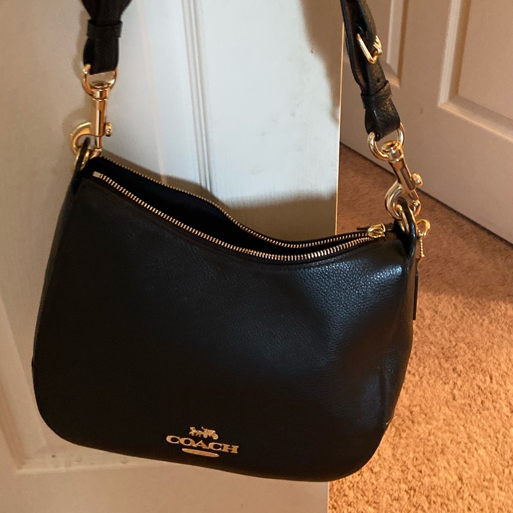 COACH black bag- reversible strap *RARE